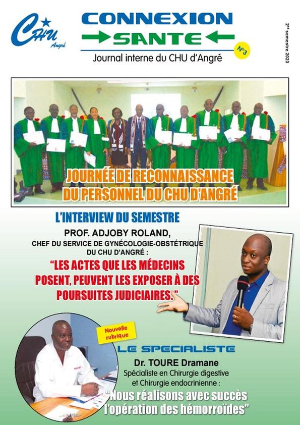 3ème numéro du Journal Interne ''Connexion Santé''